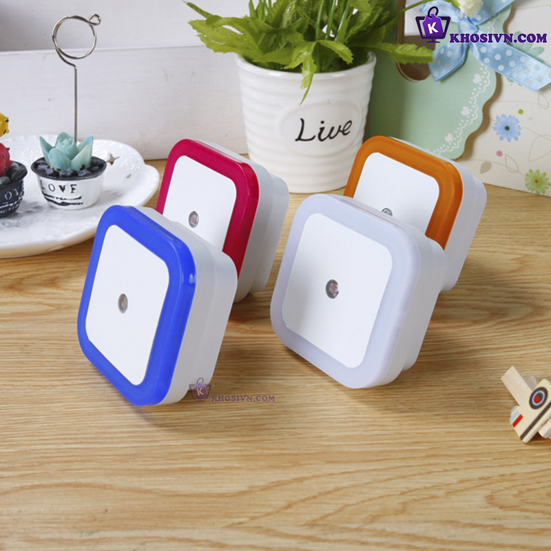 Tính Năng Nổi Bật Của Đèn Ngủ Cảm Biến Ánh Sáng Hình Vuông
