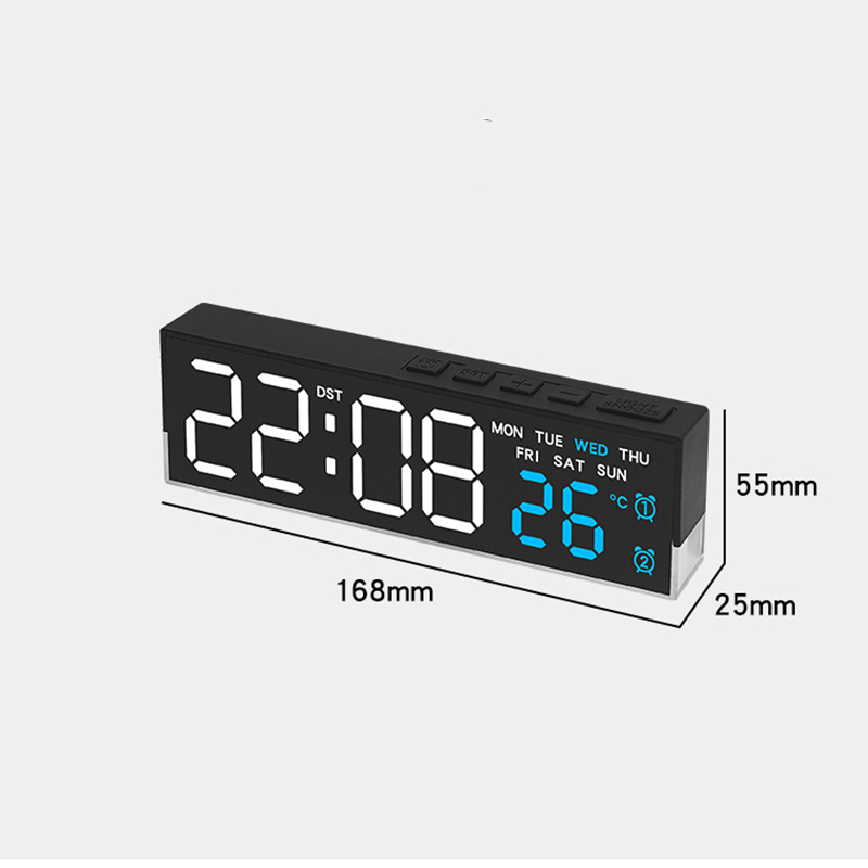 Thông Số Kĩ Thuật Của Đồng Hồ LED 6681 Decor Để Bàn
