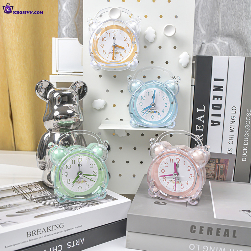 Địa Chỉ Mua Sỉ Đồng Hồ Báo Thức Để Bàn Hình Hoạt Hình Dễ Thương, Đồng Hồ Để Bàn Cute Cho Bé NO1925 Tại TPHCM