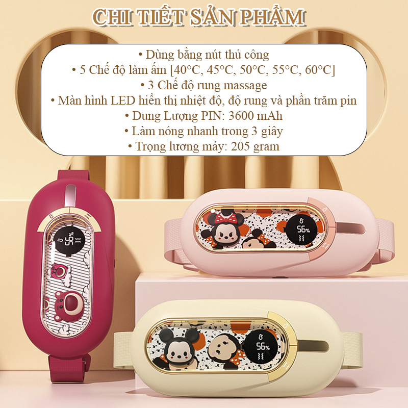 1. Model GS66 Mickey Minnie Gấu Dâu: