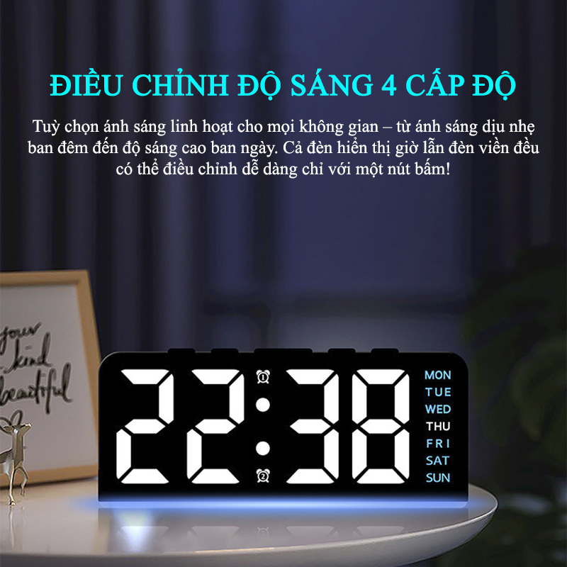 Lợi Ích Của Đồng Hồ LED Decor - GH8033