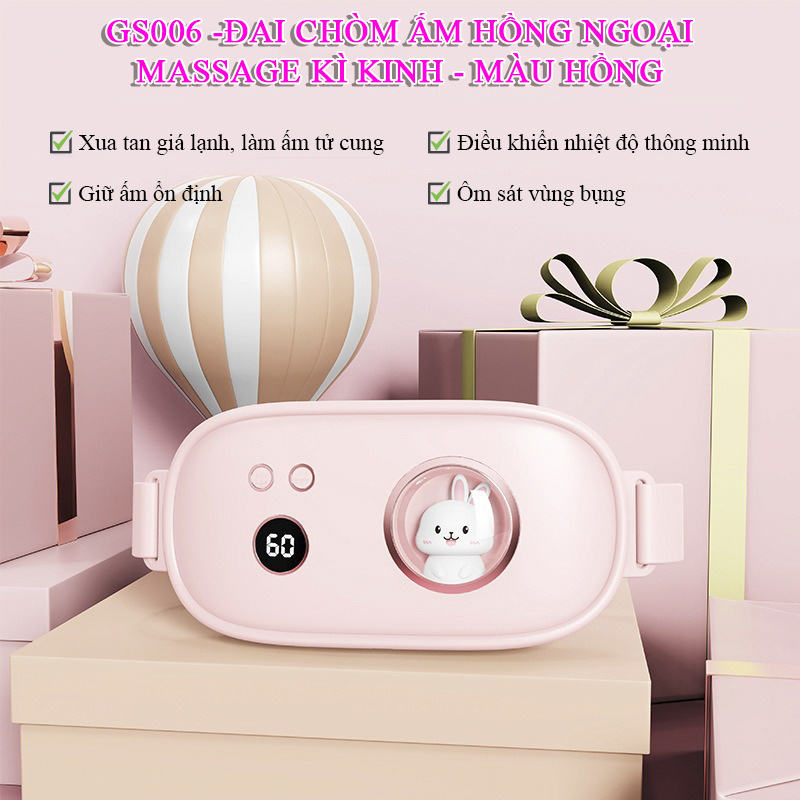 Địa Chỉ Mua Sỉ Đai Sưởi Ấm Đai Đeo Massage Làm Ấm Bụng Giảm Đau Bụng Đau Lưng Đau Bụng Kinh Ngày Dâu Cho Phụ Nữ Tại TPHCM