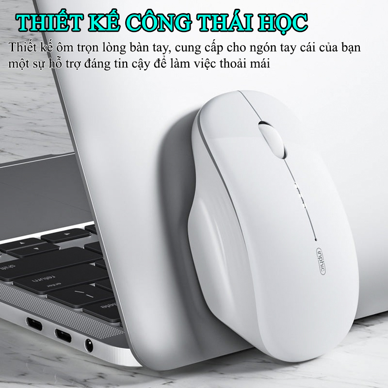 Địa Chỉ Mua Sỉ Chuột Văn Phòng Inphic Không Dây Buetooth 2.4G Siêu Mỏng Công Thái Học - Inphic M1 Tại TPHCM - Khosivn.com