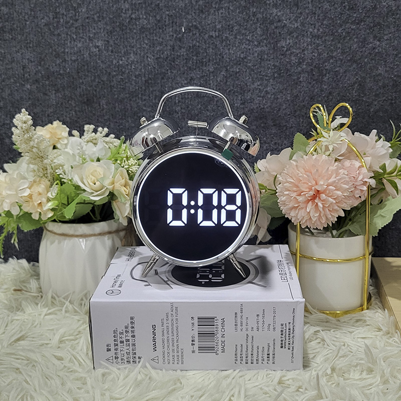 Địa Chỉ Mua Sỉ Đồng Hồ Chuông Reo Báo Thức Màn Hình LED Để Bàn Hiển Thị Thời Gian, Nhiệt Độ, Ngày Tháng - HL-8891 Tại TPHCM - Khosivn.com