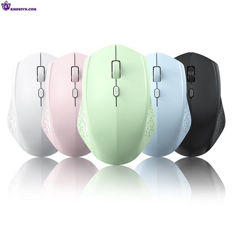 Địa Chỉ Mua Sỉ Chuột Mini Không Dây Kết Nối Bluetooth 2.4G Độ Nhạy 1600DPI, Thiết Kế Công Thái Học Chuột Văn Phòng MC105 Tại TPHCM - Khosivn.com