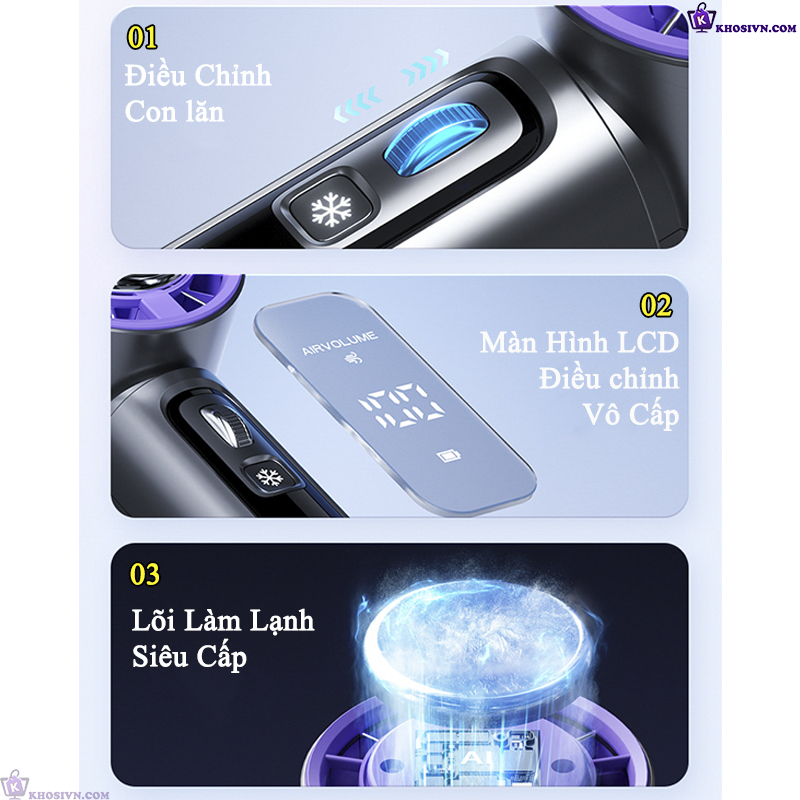 Đặc Điểm Nổi Bật Của Quạt Turbo Cầm Tay Tích Điện Hiện Đại N100