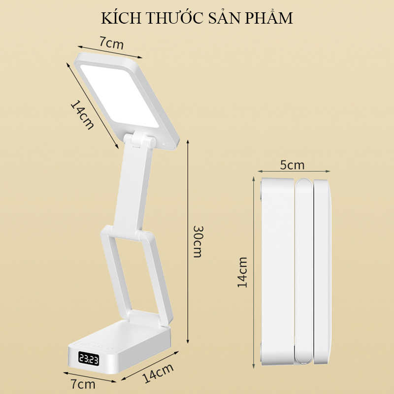 Thông Số Đèn Tích Điện 3 Màu Gấp Gọn SL-978