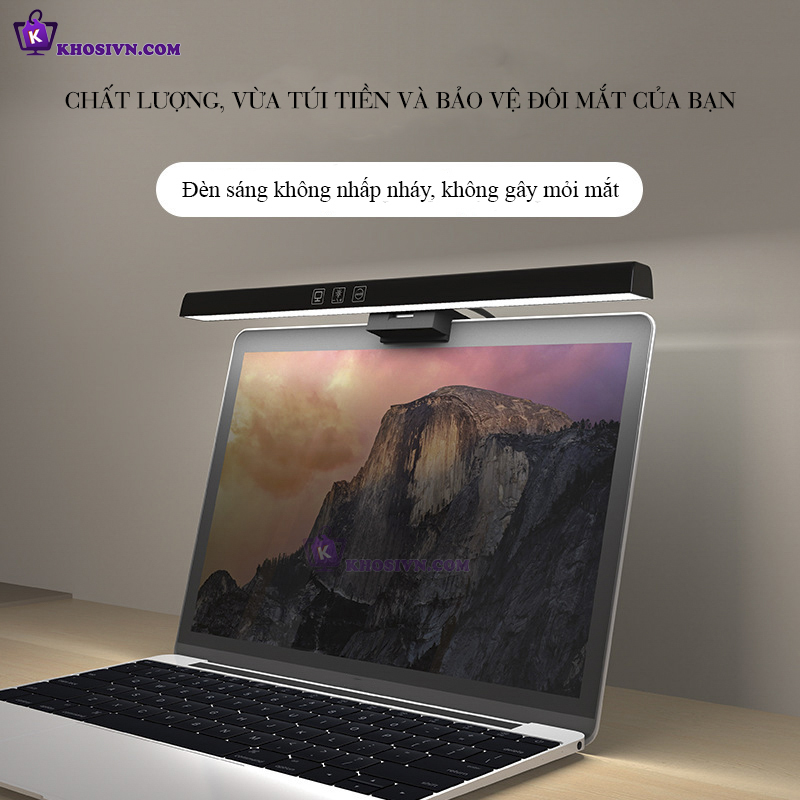 Địa Chỉ Mua Sỉ Đèn Treo Màn Hình Máy Tính PC Laptop Gắn Màn Hình Chống Mỏi Mắt 3 Màu Ánh Sáng TB-30SA Tại TPHCM