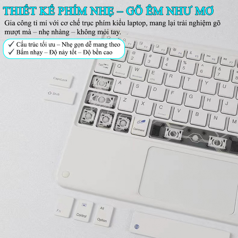 Ưu Điểm Nổi Bật Của Bàn Phím Buetooth Không Dây Cảm Ứng Touchpad Z15
