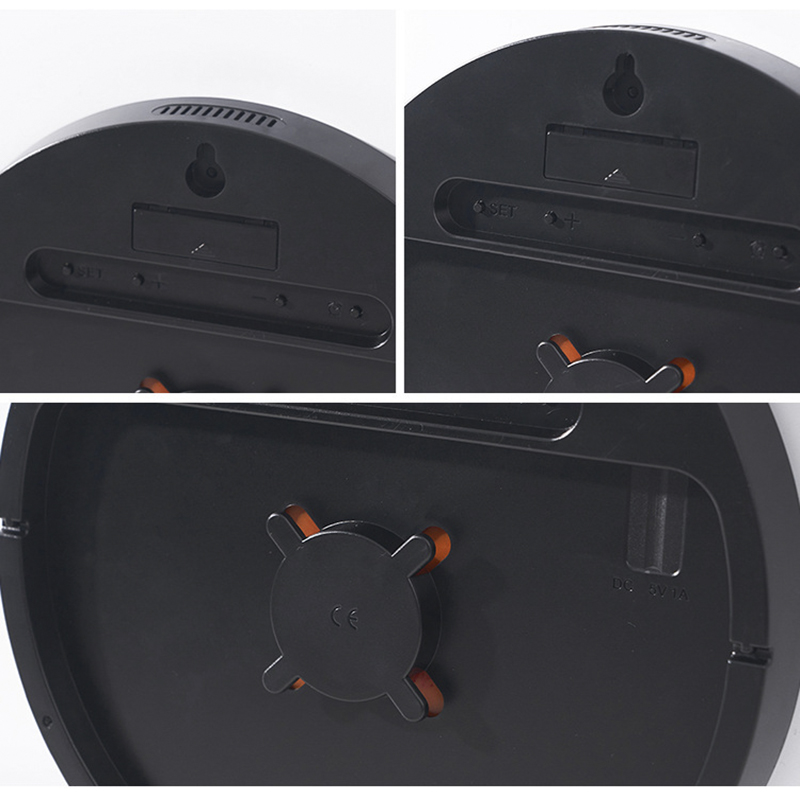 Đồng Hồ LED Decor Gắn Tường Đa Chức Năng Hình Tròn, Báo Thức, Đếm Giờ, Đếm Ngược Có Remote - 5501