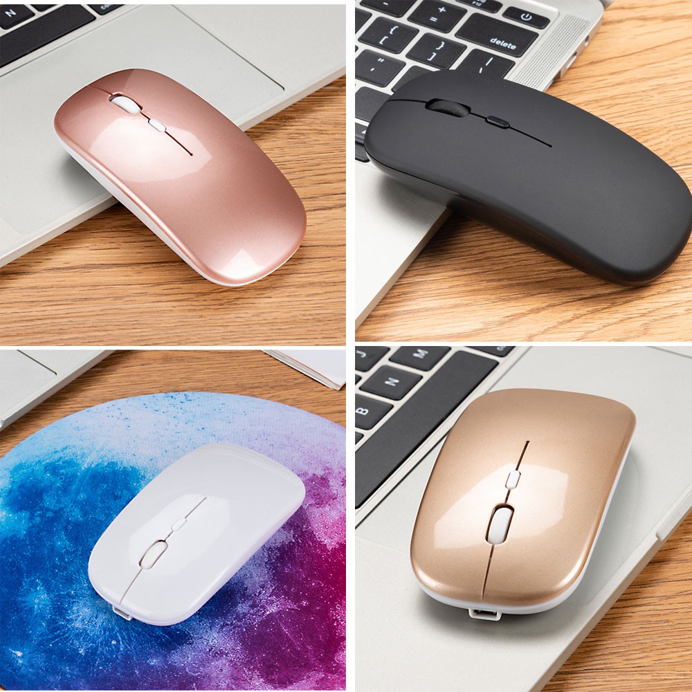 Chuột Bluetooth Không Dây Pin Sạc Siêu Mỏng Chuột Dùng Cho Điện Thoại Máy Tính - M1