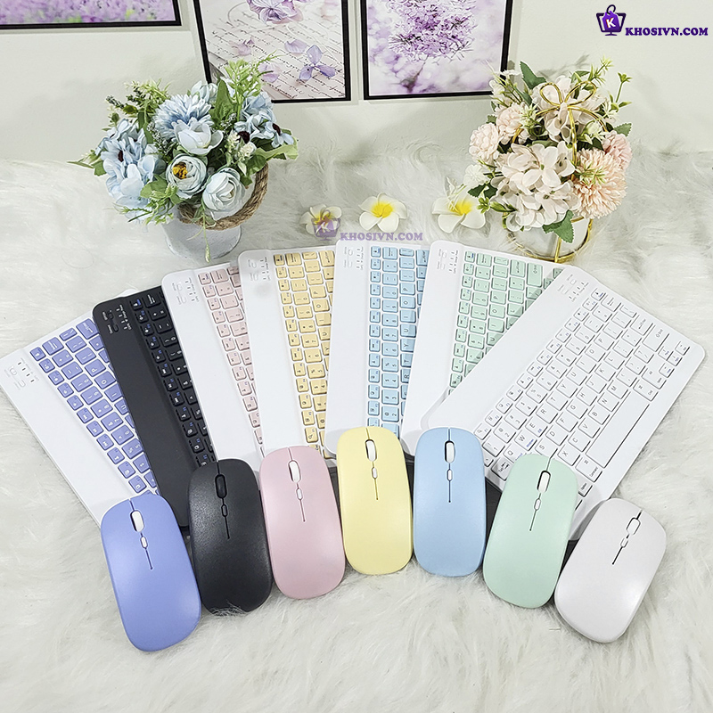 Bộ Bàn Phím Bluetooth Không Dây 10 inch Cho Điện Thoại Máy Tính Bảng - B1