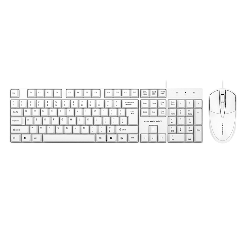 Bộ Bàn Phím Có Dây + Chuột Văn Phòng Máy Tính PC Có Dây Giá Rẻ