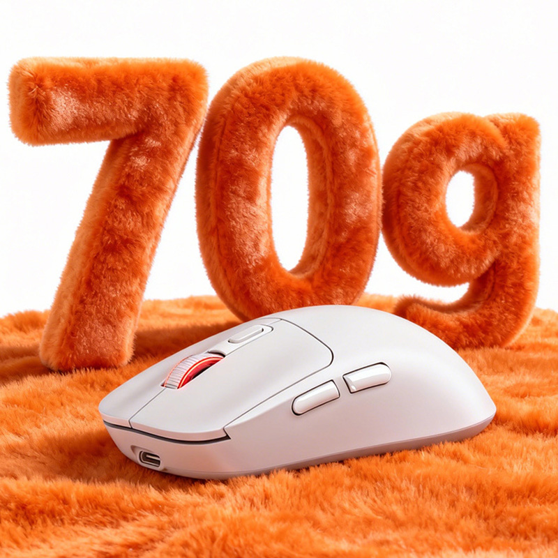 Chuột Gaming Không Dây 3 Chế Độ Kết Nối Cảm Biến S203 IC 5000DPI - G19