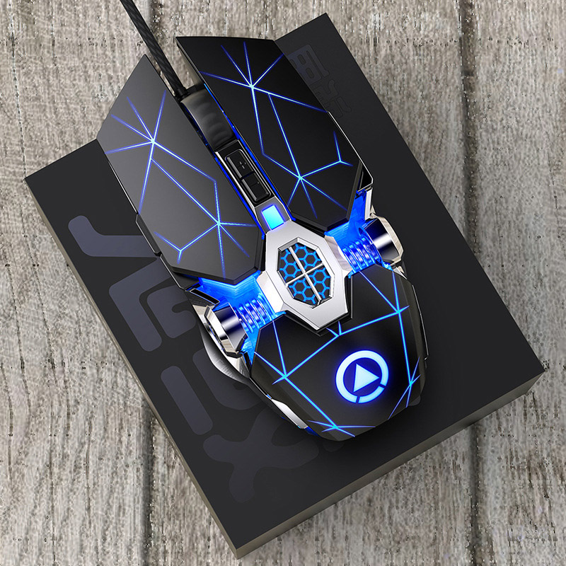 Chuột Gaming Có Dây LED RGB 3200DPI Chơi Game, Chuột Văn Phòng G3os