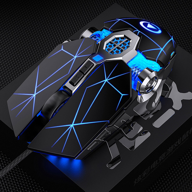 Chuột Gaming Có Dây LED RGB 3200DPI Chơi Game, Chuột Văn Phòng G3os