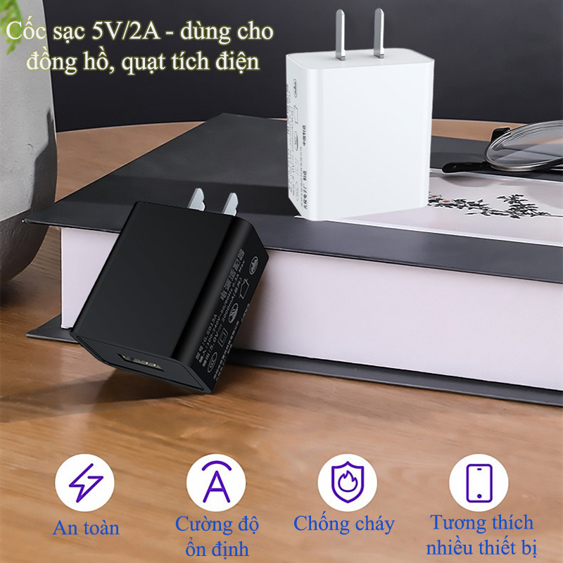 Phụ Kiện Cốc Sạc Điện Thoại Borofone 5V 2.1A - BA52
