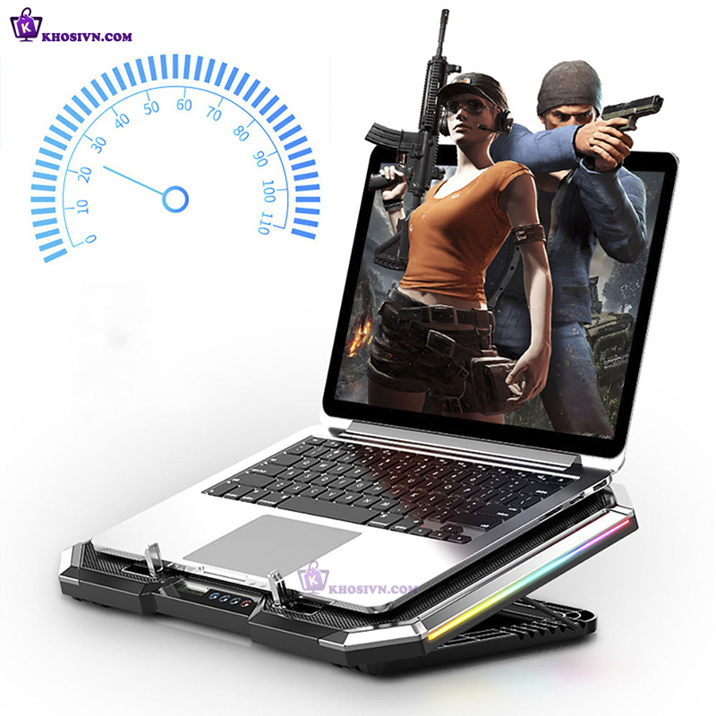 Đế Tản Nhiệt Laptop Gaming Làm Mát Nhanh Chống Ồn Q8