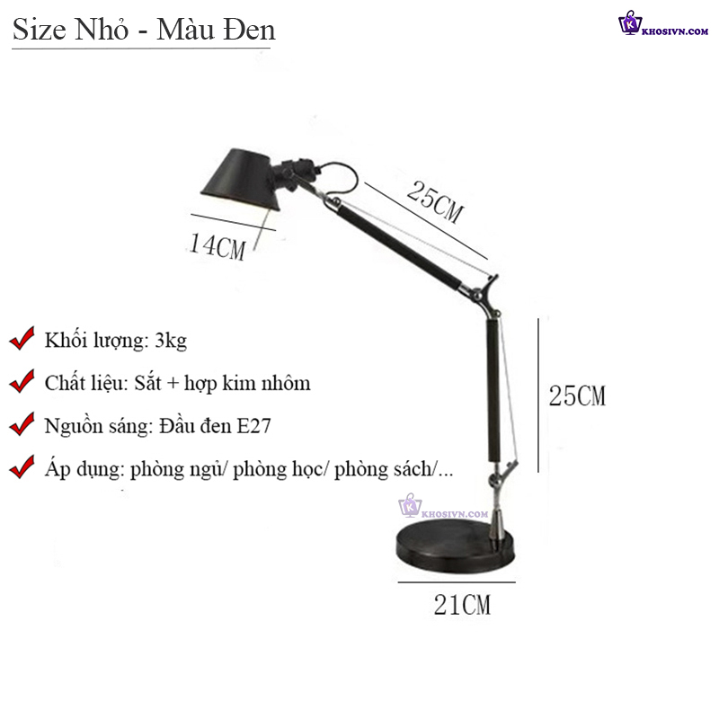 Đèn Học Đèn Bàn Làm Việc Trang Trí Bàn Decor Phong Cách Châu Âu 8082A