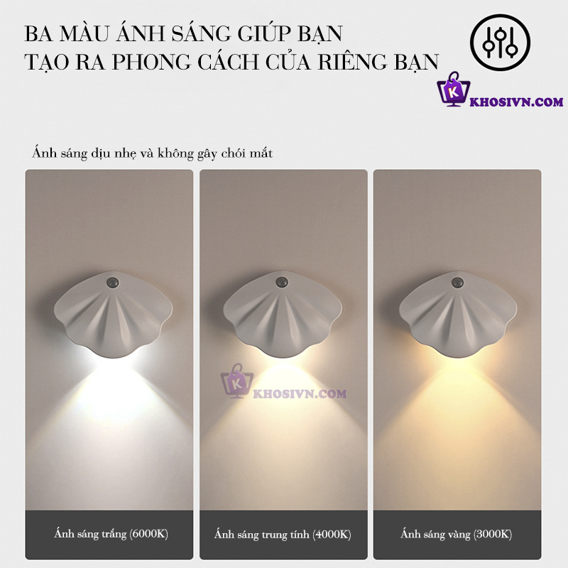 Đèn LED Cảm Biến Gắn Tường L2601VS
