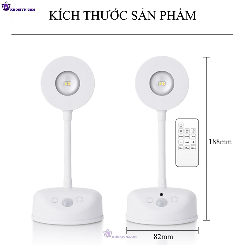 Đèn Cảm Biến Chuyển Động Đèn LED Không Dây Trang Trí Gắn Tường Rọi Tranh L2201