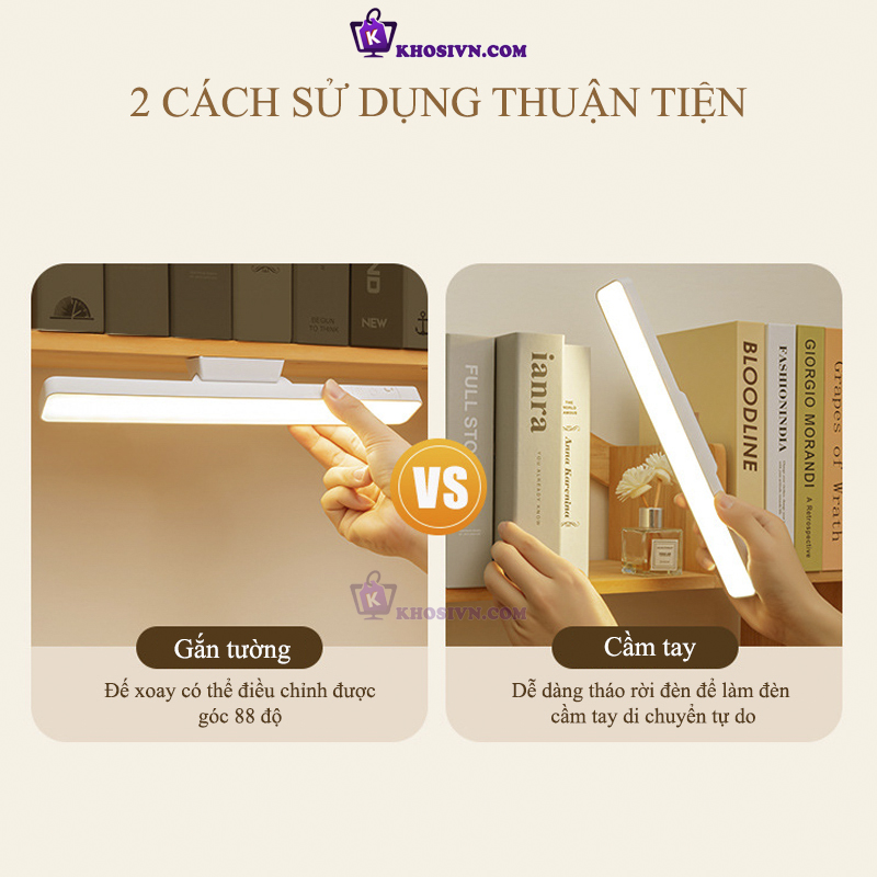 Đèn Học Tích Điện Dán Tường SL-963