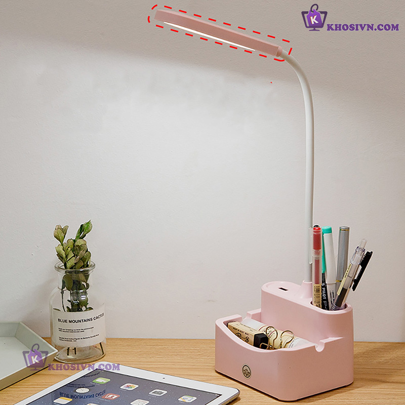 Đèn Tích Điện Pin Sạc Cho Bé 3 Màu Ánh Sáng Điều Chỉnh Được Độ Sáng SL-868
