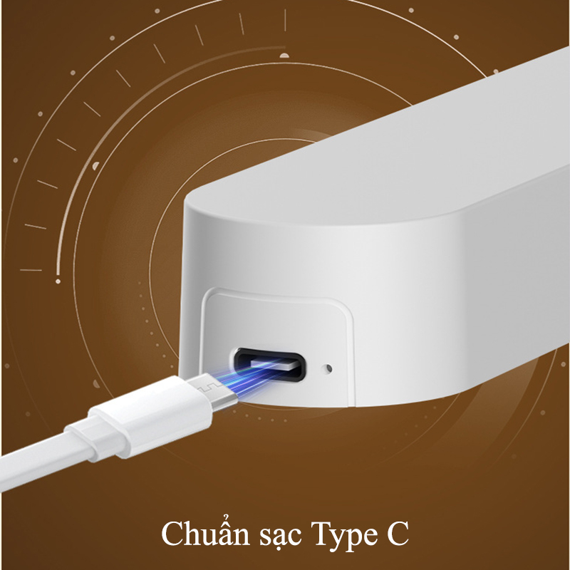 Đèn Tích Điện Gắn Tường Chống Cận Thị Pin Sạc Tích Hợp Đồng Hồ, Báo Thức, 3 Màu Ánh Sáng Tăng Giảm Độ Sáng - SL-999