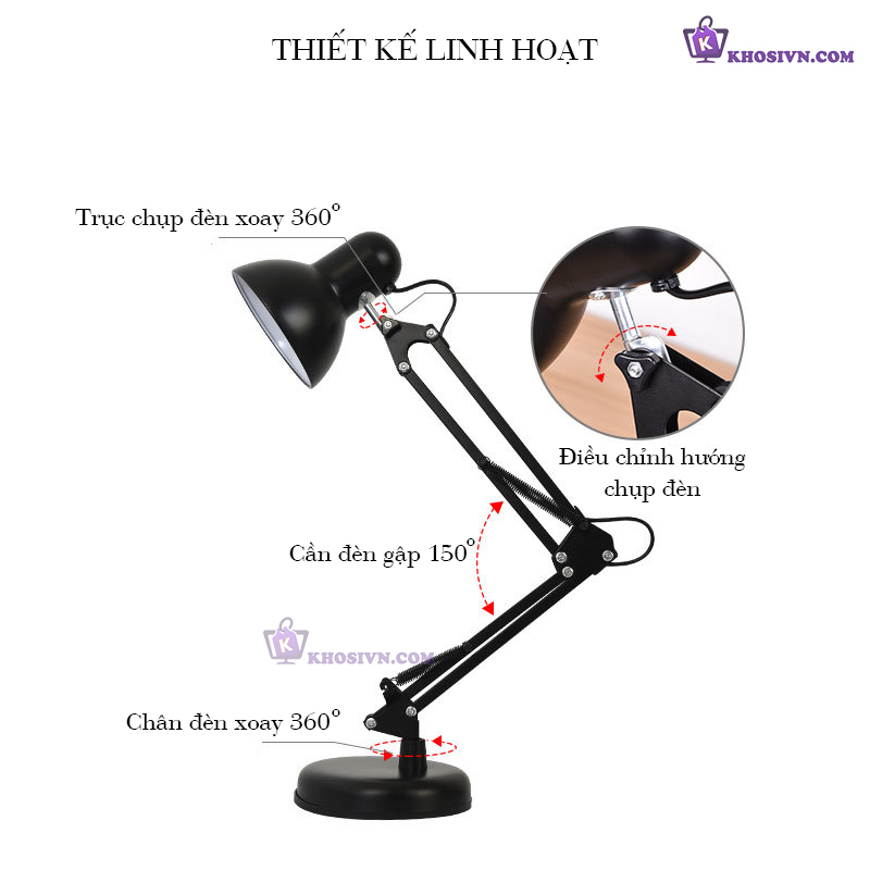 Đèn Bàn Học Chống Cận Thị Pixar PX-811