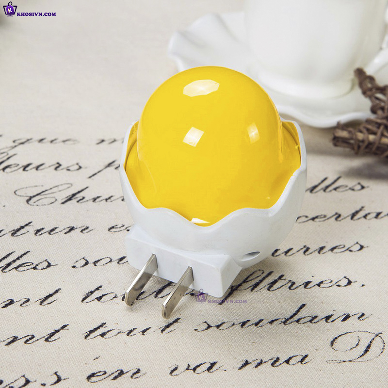 Đèn Ngủ Cảm Biến Ánh Sáng Mini Hình Con Vịt Gắn Tường Cute