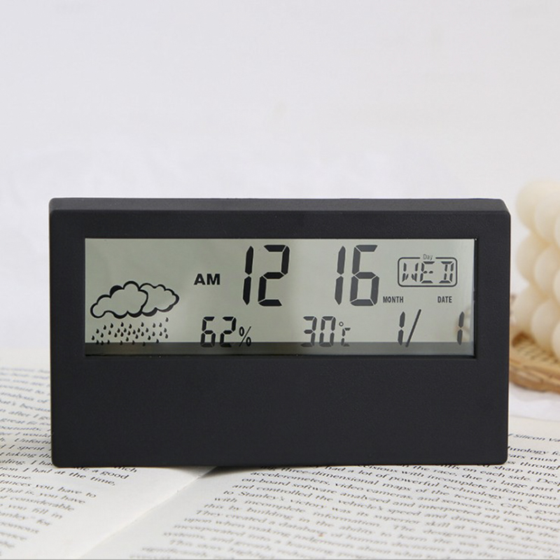 Đồng Hồ LED Để Bàn Báo Thức LCD Đã Bao Gồm Pin Và HDSD Tiếng Việt - 2158