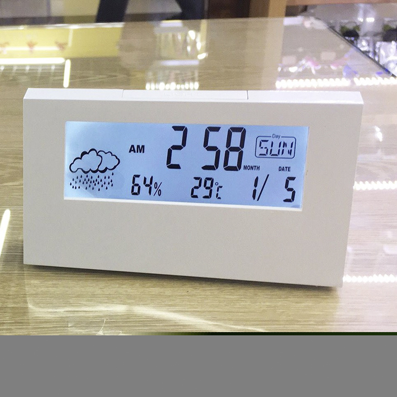 Đồng Hồ LED Để Bàn Báo Thức LCD Đã Bao Gồm Pin Và HDSD Tiếng Việt - 2158
