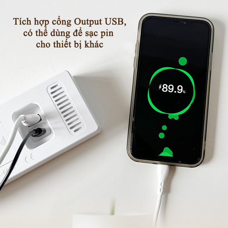 Đồng Hồ LED Digital Decor Báo Thức Để Bàn Hiển Thị Thời Gian Nhiệt Độ Chức Năng Đếm Ngược - 5510