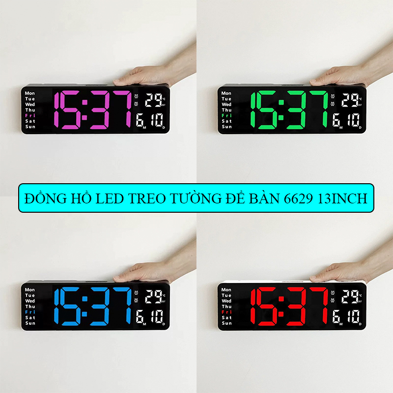 Thông Số Kỹ Thuật Của Đồng Hồ LED - 6629