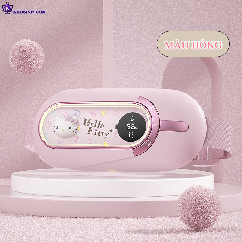 Đai Đeo Massage Làm Ấm Bụng Giảm Đau Bụng Đau Lưng Đau Bụng Kinh Ngày Dâu Cho Phụ Nữ