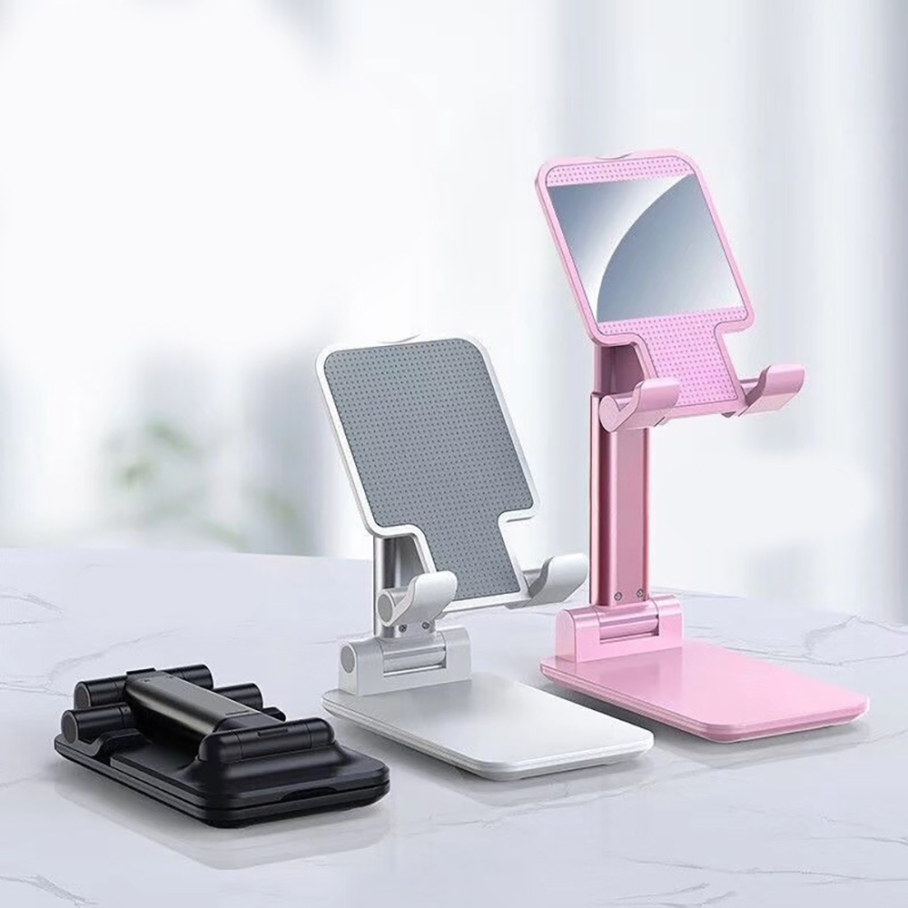 Giá Đỡ Điện Thoại Để Bàn Gấp Gọn Điều Chỉnh Độ Cao Chất Liệu Nhựa ABS