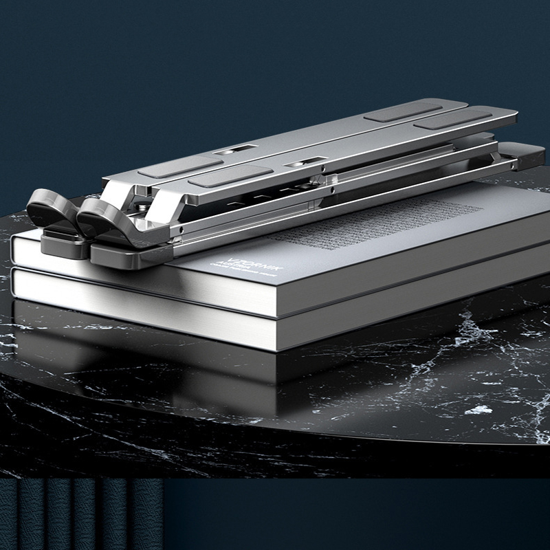 Giá Đỡ Laptop Nâng Cao 2 Tầng Gấp Gọn Hợp Kim Nhôm Cao Cấp - N8 2Tầng