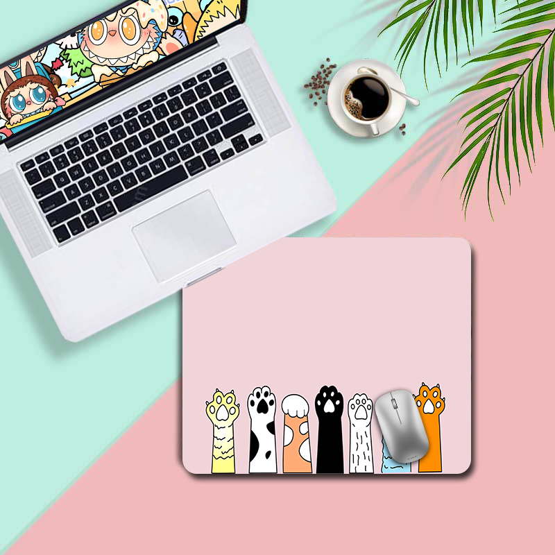 Lót Chuột Nhỏ 21 x 26cm Với Hơn 90+ Mẫu Dễ Thương Có Bo Viền - Mã 02