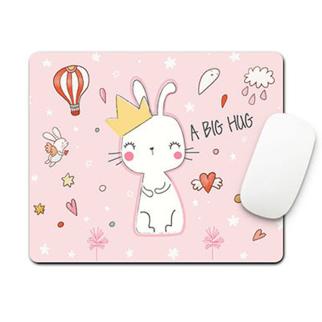 Lót Chuột Nhỏ 21 x 26cm Với Hơn 90+ Mẫu Dễ Thương Có Bo Viền - Mã 02