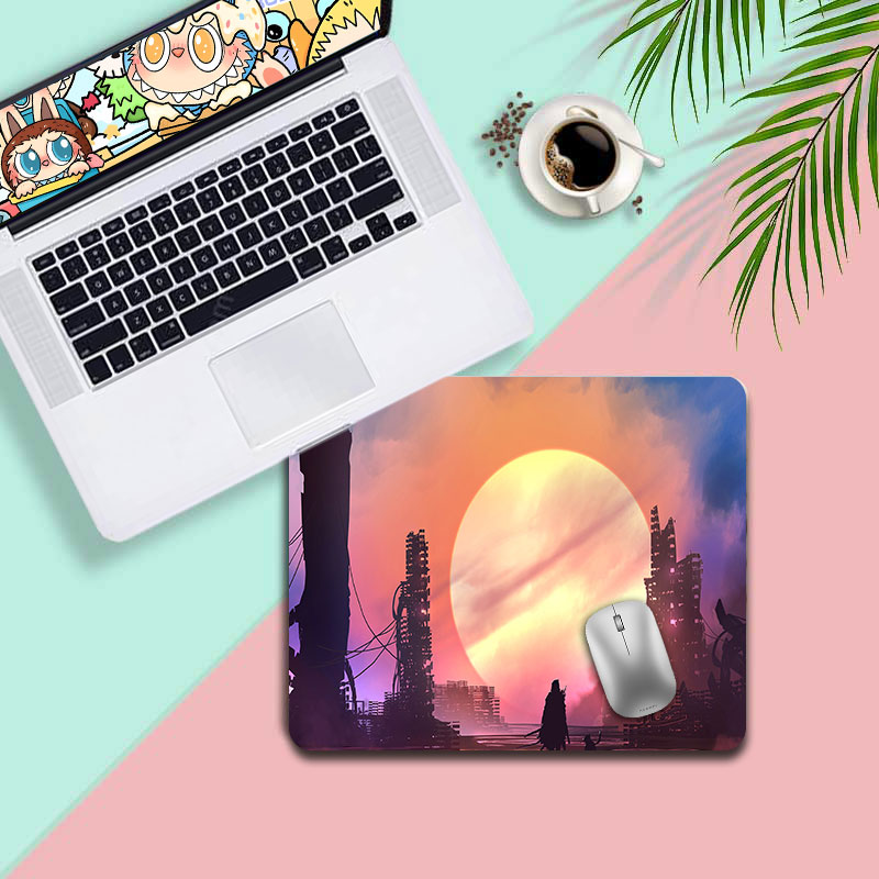 Lót Chuột Nhỏ 21 x 26cm Với Hơn 90+ Mẫu Dễ Thương Có Bo Viền - Mã 02