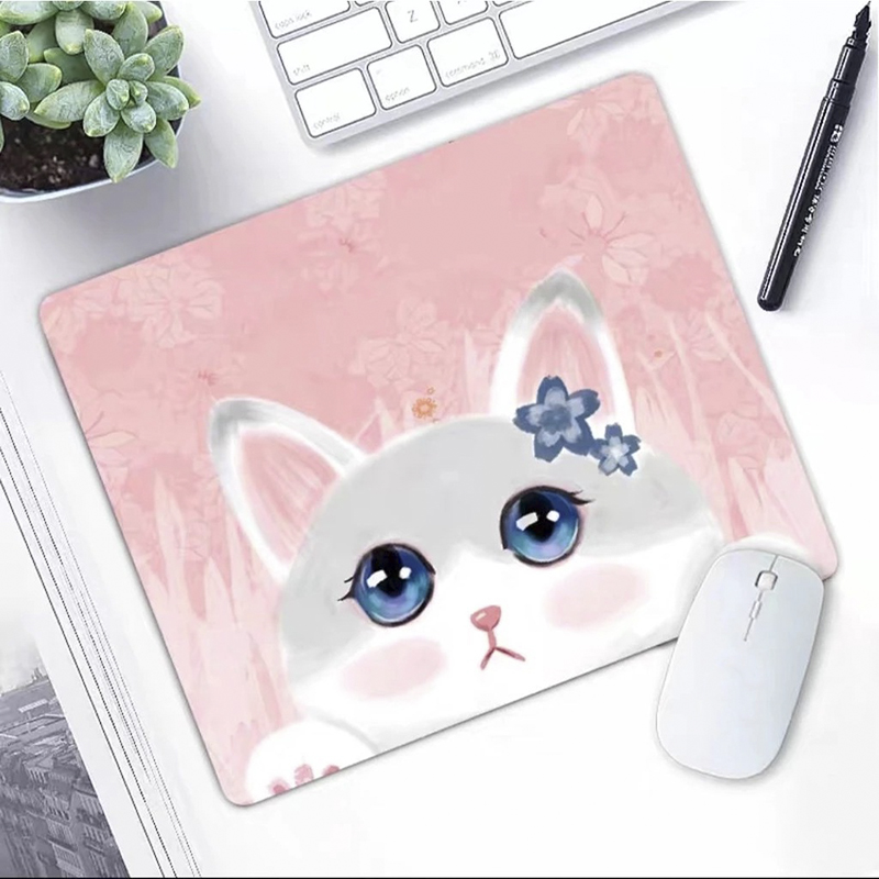 Lót Chuột Nhỏ 21 x 26cm Với Hơn 90+ Mẫu Dễ Thương Có Bo Viền - Mã 02