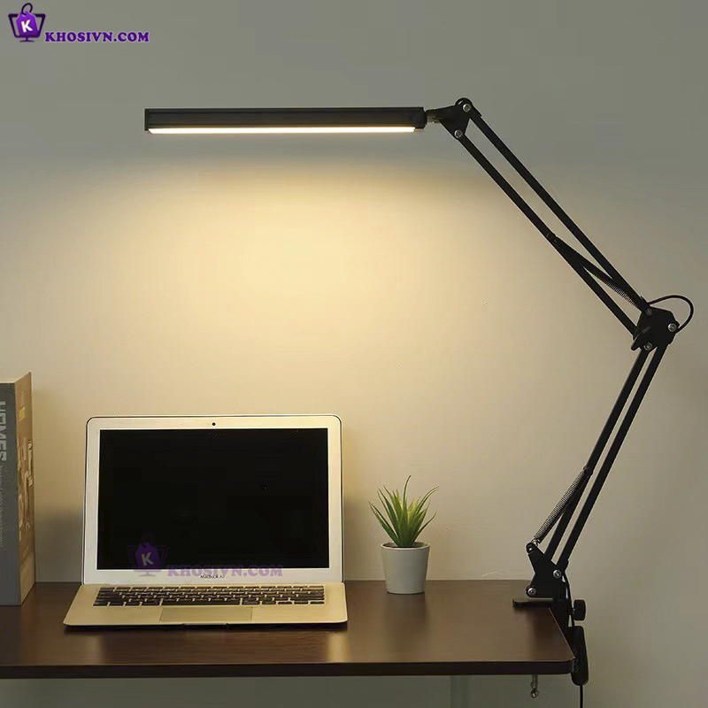 Đèn LED Kẹp Bàn 12W Cỡ Lớn 3 Màu Ánh Sáng LT-01