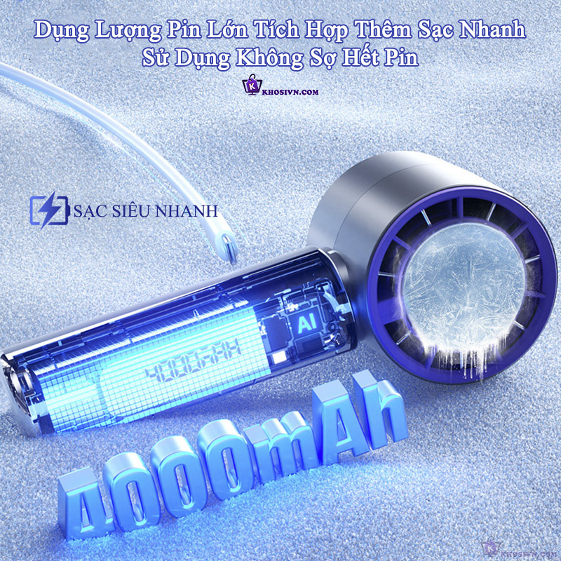 Dung Lượng Pin Lớn – Sử Dụng Lâu Dài