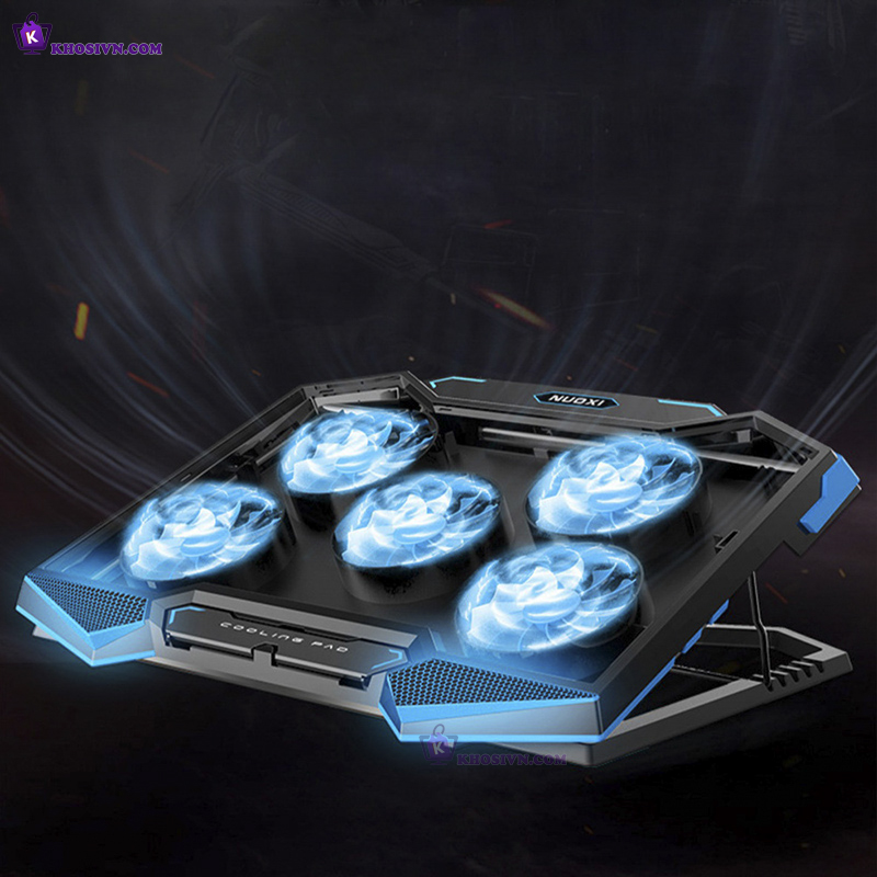 Đế Tản Nhiệt Laptop Gaming 17inch 2 Cổng USB Cooling Pad