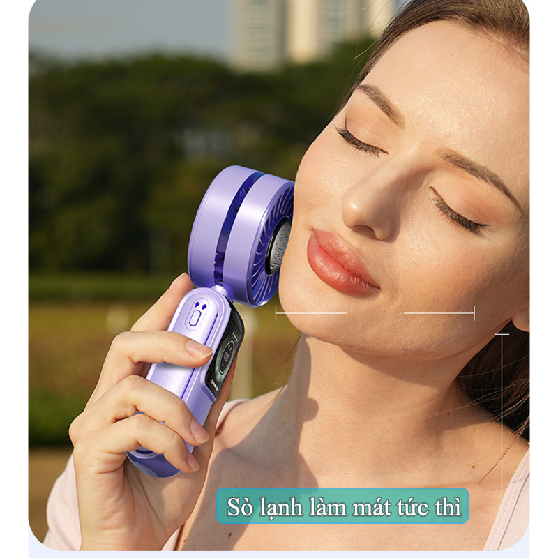 Lợi Ích Và Tiện Lợi Khi Sở Hữu Quạt Cầm Tay Mini Tích Điện Có Sò Lạnh Kèm Dây Đeo Cổ Hoạt Động Êm N106