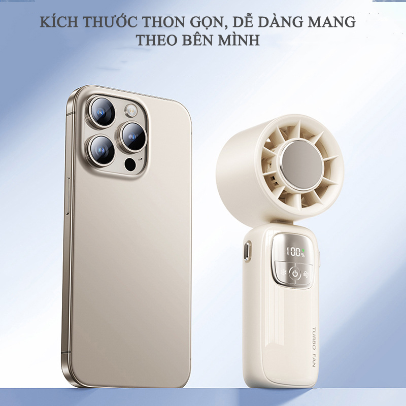 Thông Số Kỹ Thuật Của Quạt Turbo Cầm Tay Tích Điện Tích hợp Sò Lạnh Nhiều Cấp Độ Gió N38