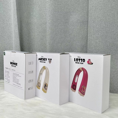 Quạt Đeo Cổ Disney Không Cánh Pin 4000mAh Biên Độ Thổi Rộng 360 Độ Mát Mẻ Dễ Chịu Không Ồn - Disney-F03
