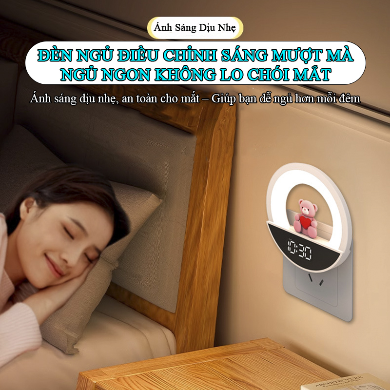 Ưu Điểm Nổi Bật Của Đèn Ngủ LED Gắn Tường Cute TB-106SD