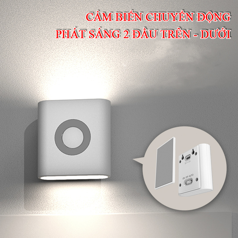 Đèn Ngủ Cảm Biến Chuyển Động, Đèn Trang Trí Gắn Cầu Thang Phòng Ngủ TB-38SGLIR