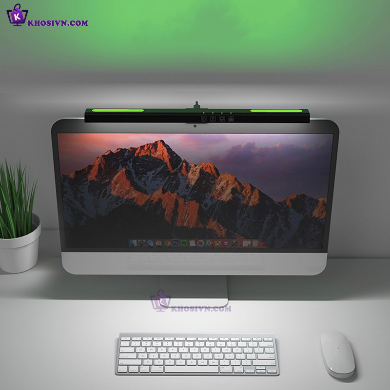 Đèn Treo Màn Hình Máy Vi Tính Size 40cm Có Đèn LED RBG Tăng Giảm Độ Sáng - TB-30SGS